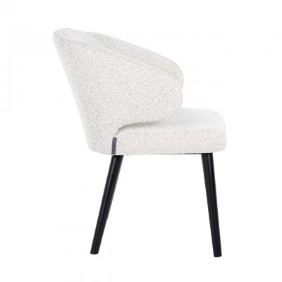 Stoel Indigo White Bouclé (Copenhagen 900 Bouclé White)