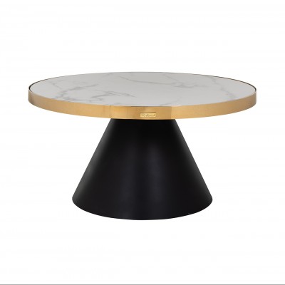 Salontafel Odin 80Ø  (Gold)