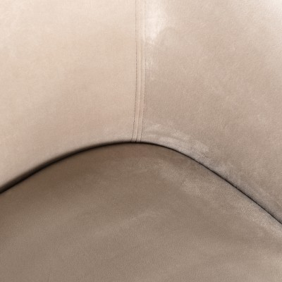 Chair Avani khaki velvet (Quartz Khaki 903)