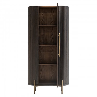 Wandkast Luxor 1-deur (Brown)