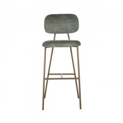 Bar stool Xenia thyme fusion / Brushed Gold (Fusion thyme 206)
