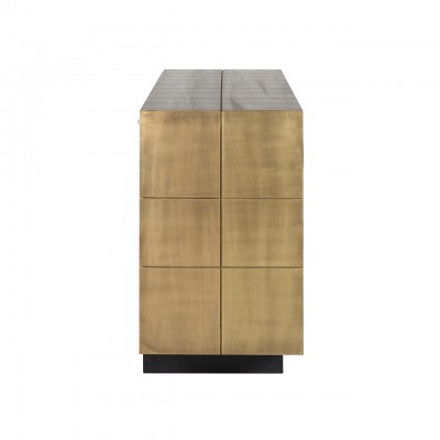 Dressoir Collada 3-deuren (Gold)