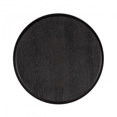 Bijzettafel Macaron (Black rustic)