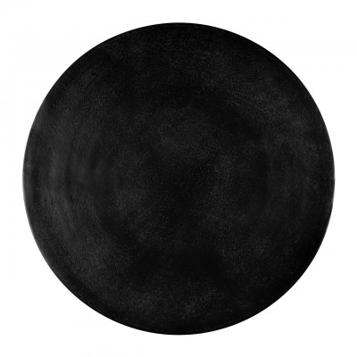 Salontafel Bolder set van 2 aluminium zwart (Black)