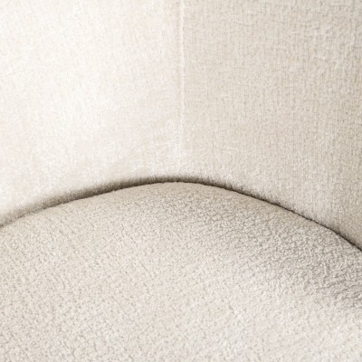 Stoel Amphara white chenille (FR-Bergen 900 white chenille)