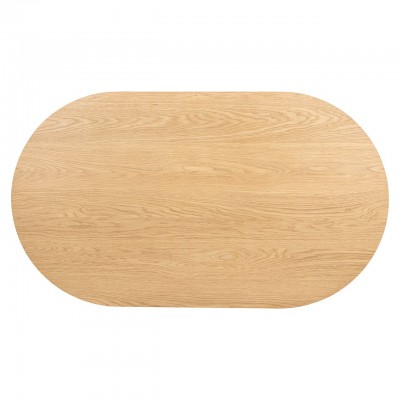 Salontafel Belfort capsule (Natural oak)