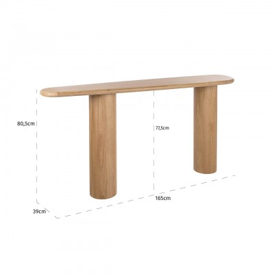 Wandtafel Oakley (Natural oak)