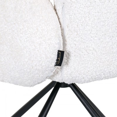 Draaifauteuil Jolie white sheep (Sheep 02 white)