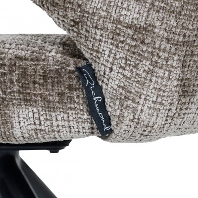 Draaifauteuil Milly stone chenille (Niagara 104 Stone Chenille)