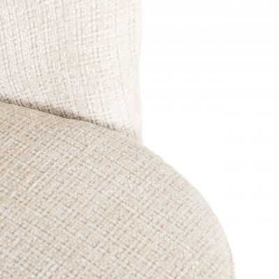 Draaifauteuil Zendaya beige chenille (Niagara 902 beige)