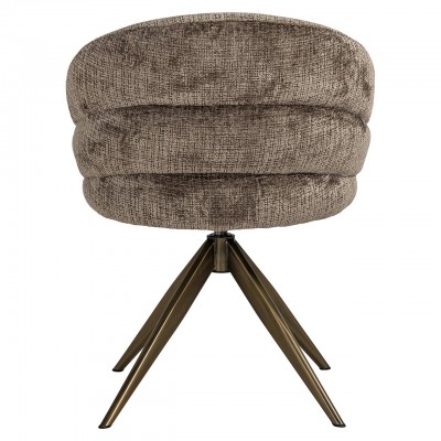 Draaifauteuil Zendaya stone chenille (Niagara 104 Stone Chenille)