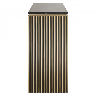 Dressoir Les Arcs 3-deurs (Brushed Gold)