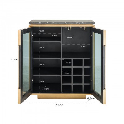 Dressoir Finsbury 2-deurs