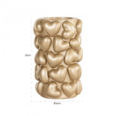 Kandelaar Anne hearts klein (Gold)