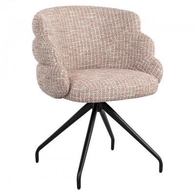 Draaifauteuil Kayla trendy rose (Be trendy 1673 rose)