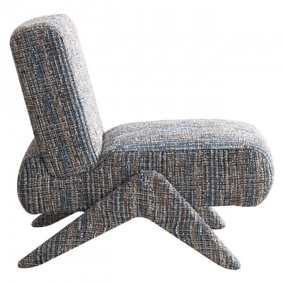 Fauteuil Lexi blue coco (Blue coco)