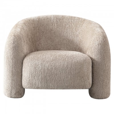 Fauteuil Milania lovely beige (Be Lovely 170 Beige)